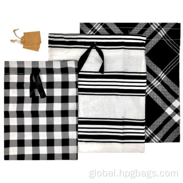 China eco friendly drawstring cotton gift bags Factory
